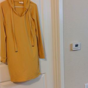 Long Sleeve Hooded Tunic